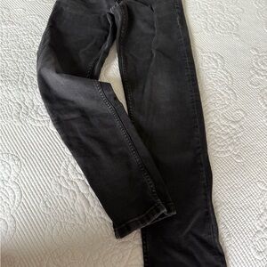 ZARA Stylish Dark Denim Pants